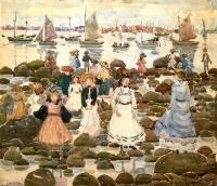 Prendergast, Maurice Brazil - Low Tide, Beachmont